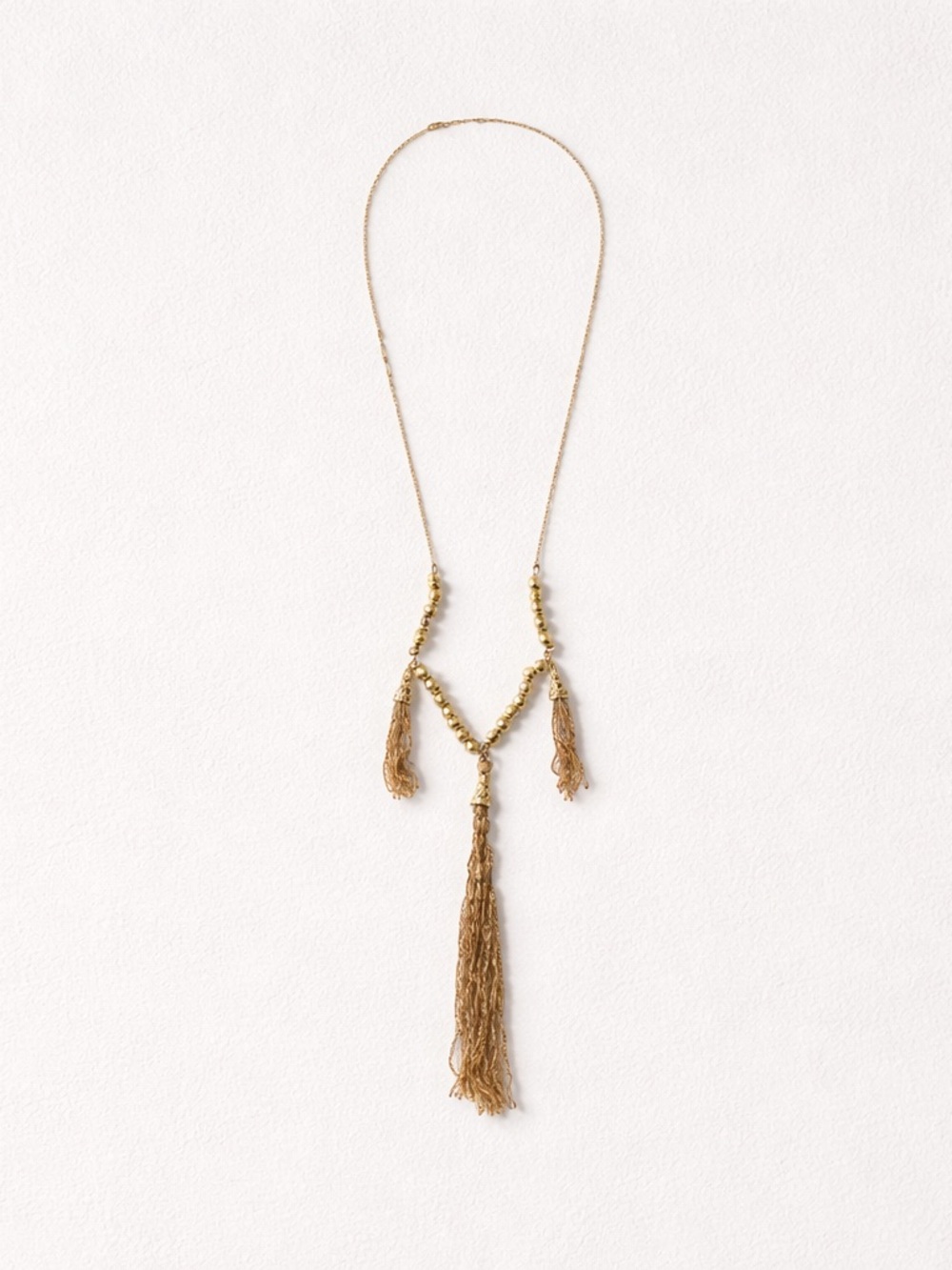 NWOT Vanessa Mooney Tassel Necklace